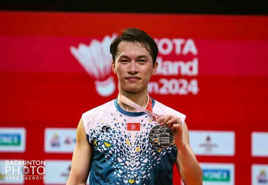 泰國羽球公開賽 伍家朗奪亞：慶幸沒放棄自己