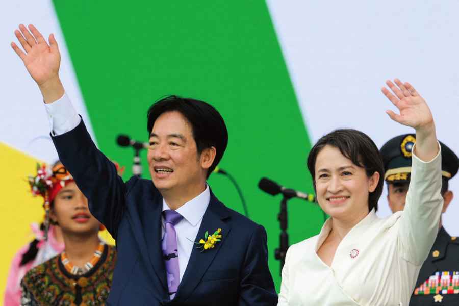 賴清德蕭美琴 宣誓就任台灣正副總統
