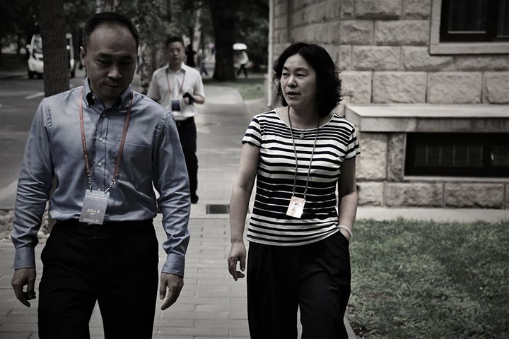 華春瑩任中共外交部副部長