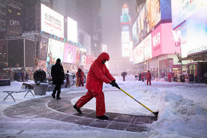 美東暴風雪 紐約新澤西等多州進入緊急狀態