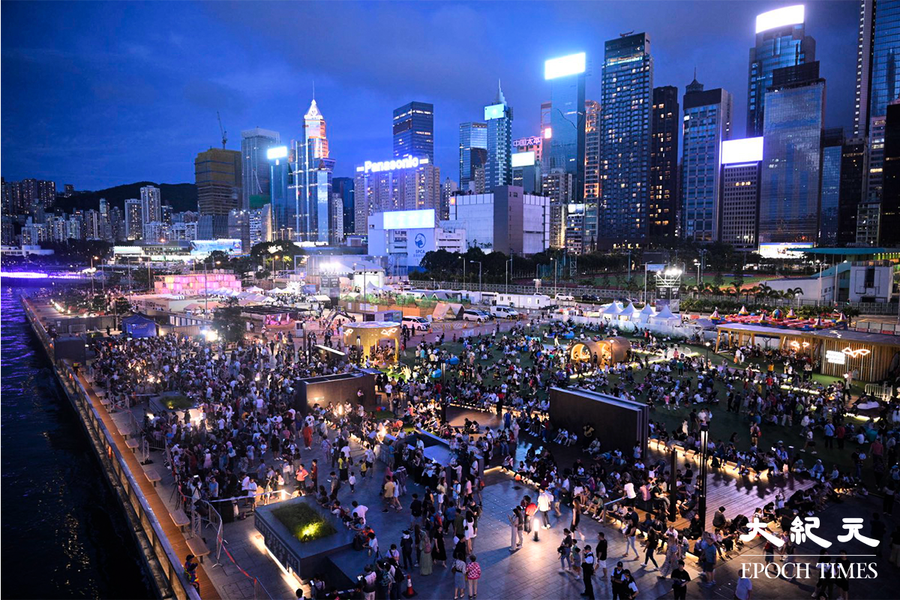 圖輯 | 千部無人機 閃耀維港夜空賀端午