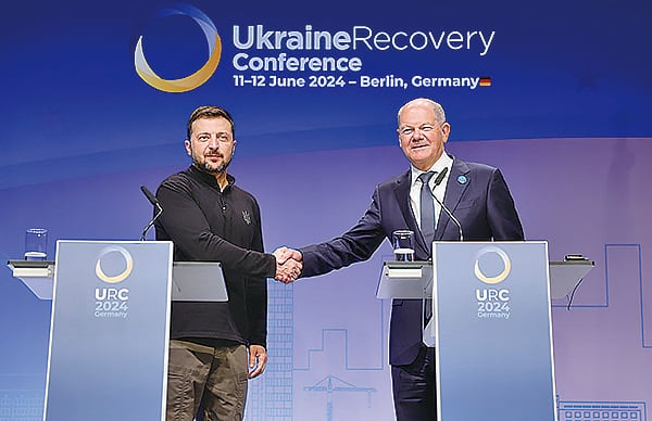 烏克蘭重建會議 多國承諾援助