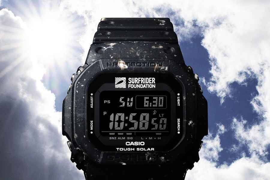 G-SHOCK與衝浪者基金會推出聯乘手錶