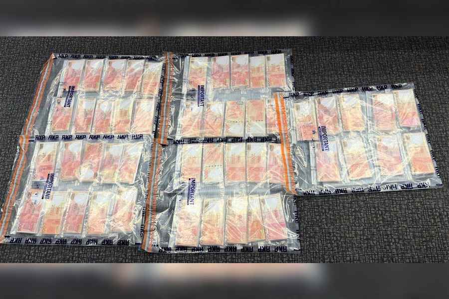 警方檢4577張千元偽鈔 先後拘捕三男