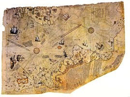 兩張五百年前世界地圖 盡顯古文明之發達