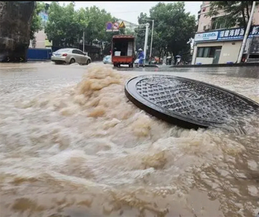 重慶六河流  洪水超警戒水位