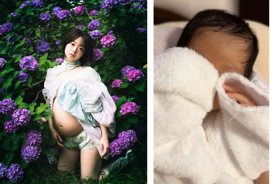 前AKB48成員峯岸南宣布順利誕下一女