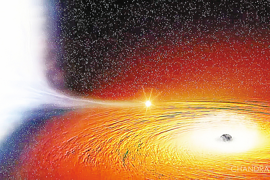 星體與黑洞「和平共處」天文學家難解原因