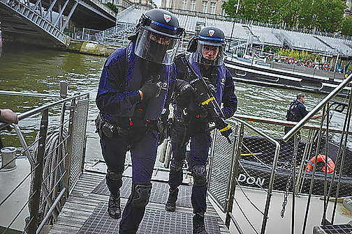 巴黎奧運倒計時 軍人巡邏遭刺傷嫌犯落網