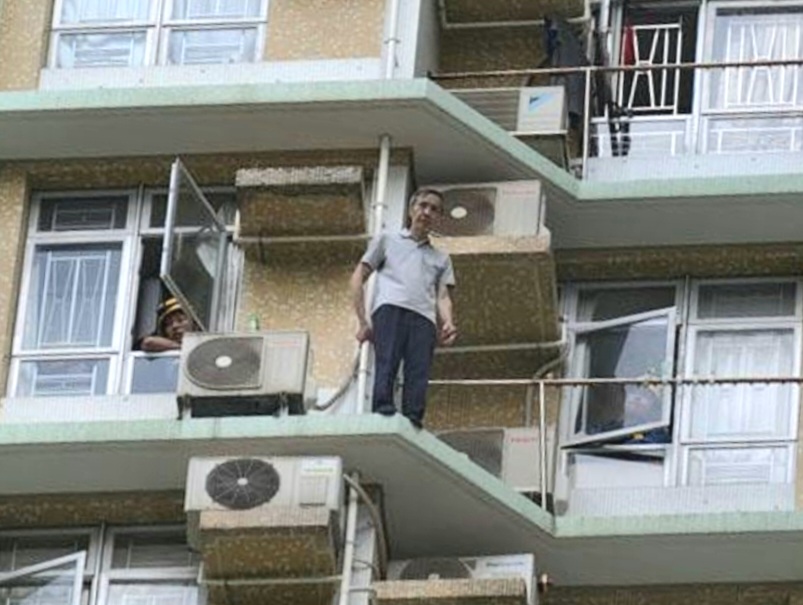 珍惜生命｜彩盈邨男子危站逾17小時 仍未返回安全位置