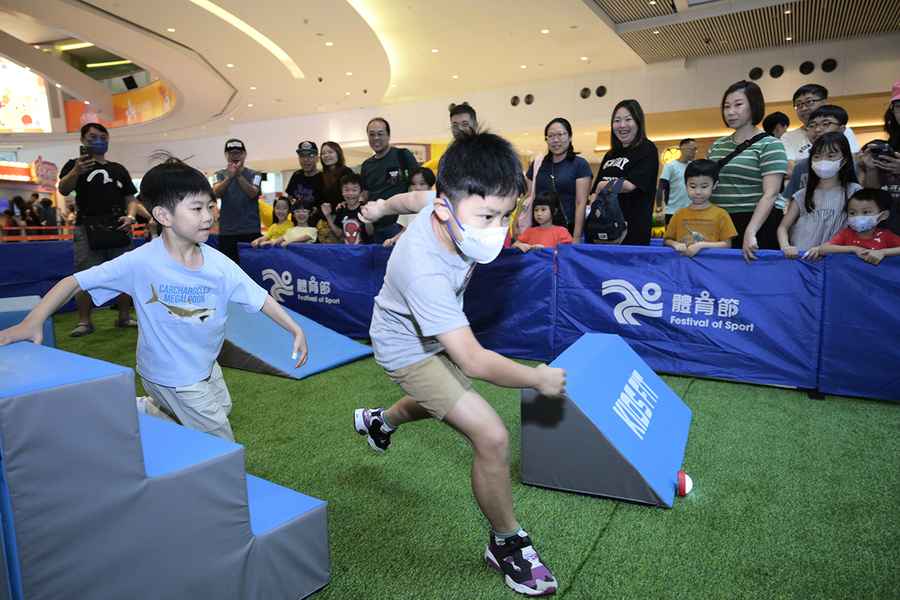 親子運動市集周末愉景新城舉行