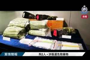 玫瑰花藏可卡因 警破毒品儲存倉拘兩男