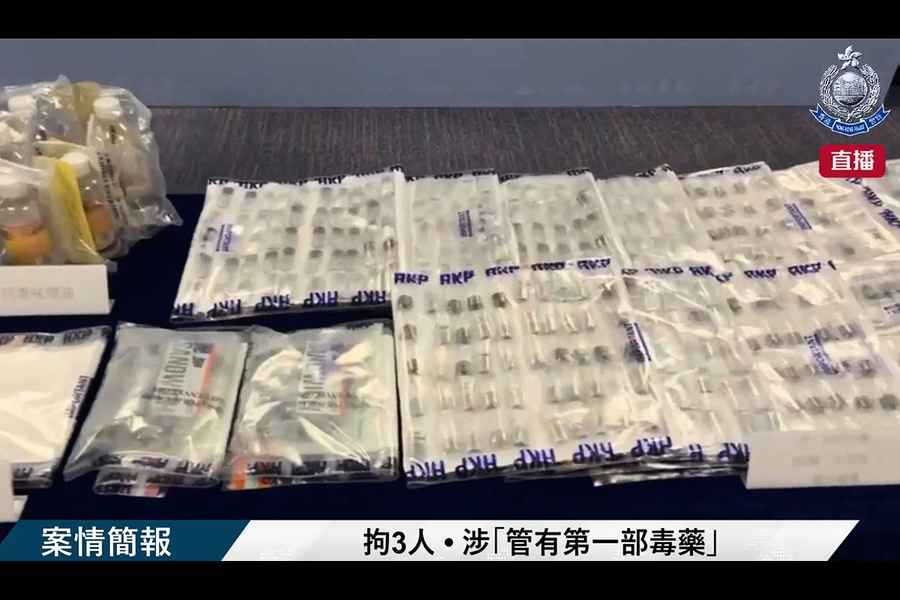 3男女涉藏有及製「太空油」電子煙彈被捕