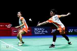 日本羽球賽 鄧謝配擊敗中華台北晉決賽對大陸