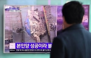 南韓世越號沉沒近三年 船體首度打撈現身