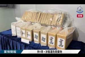 大馬男涉收3萬多來港販毒被捕 警檢100公斤可卡因