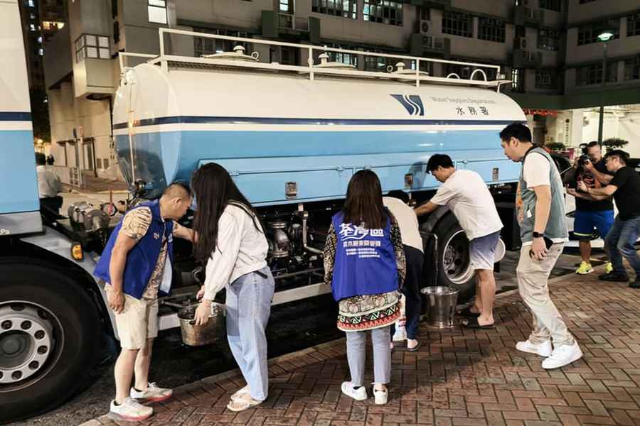 梨木樹邨食水供應已恢復 水務署：涉水壓裝置