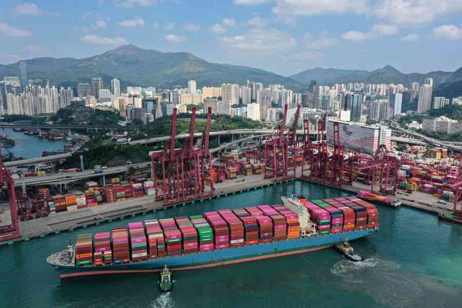 香港10月貿易逆差399億元 出口年升17.5%