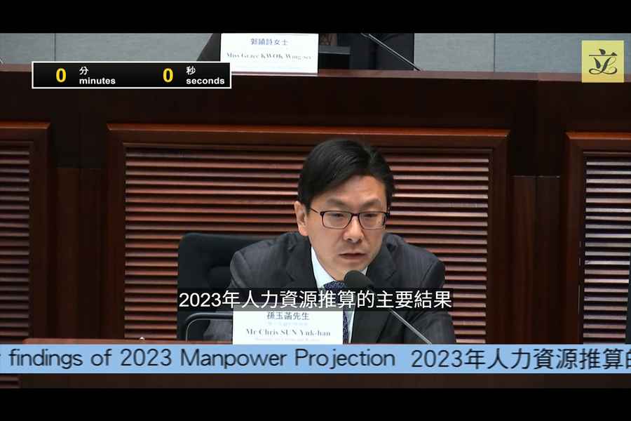 人力推算報告建議輸入外勞 議員質疑無保障本地人優先就業