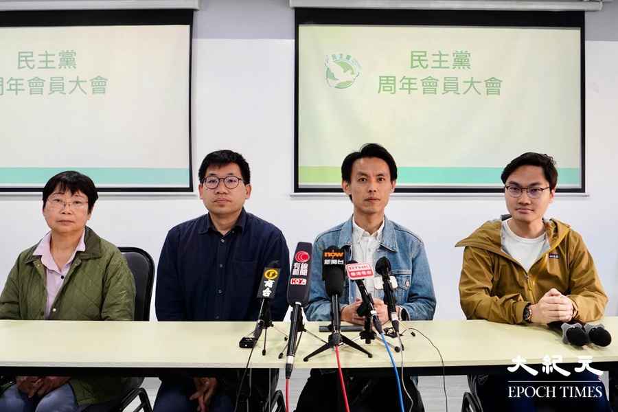 羅健熙連任民主黨主席：已經洗濕咗個頭