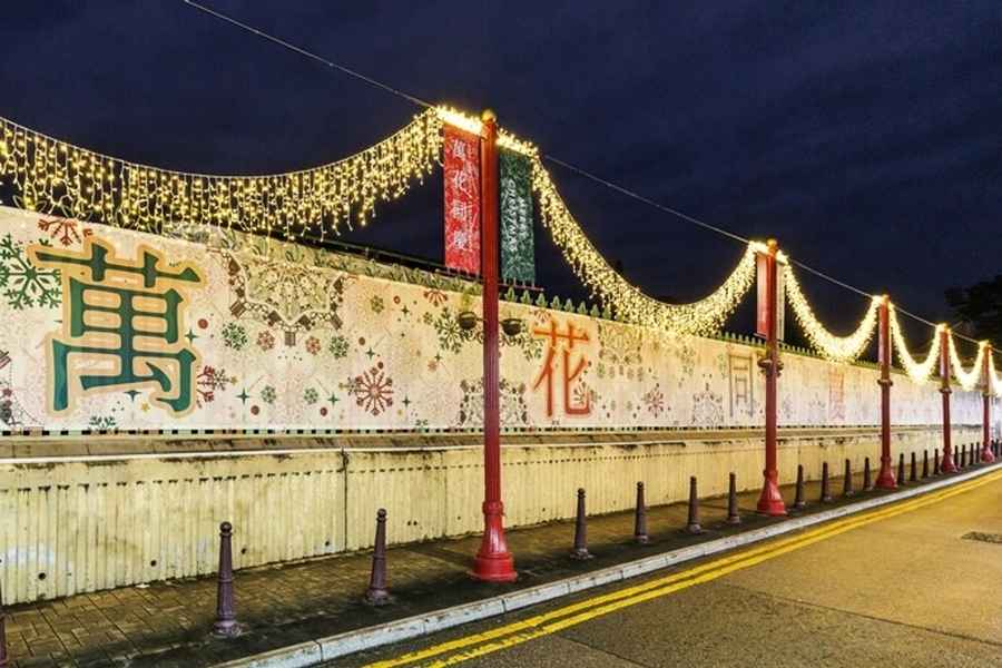 聖誕花墟「萬花同慶」開幕 市建局為受影響花店覓臨時點