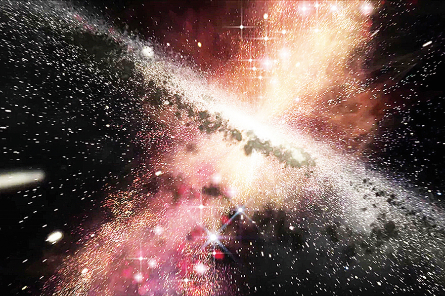 首次發現黑洞噴發物孕新星