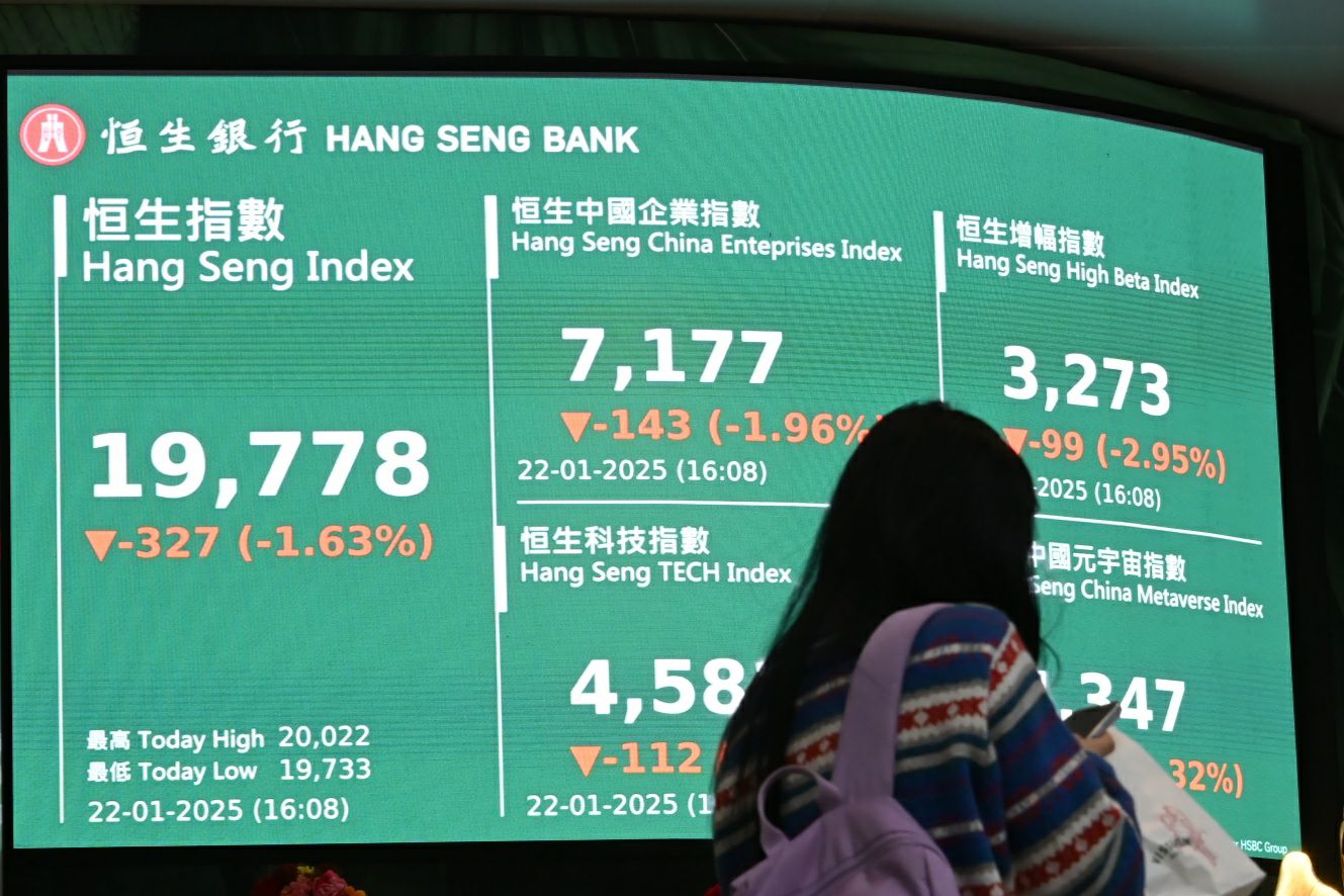 恒指挫327點成交額1353億新東方瀉逾23%｜大紀元時報香港｜獨立敢言的良心媒體