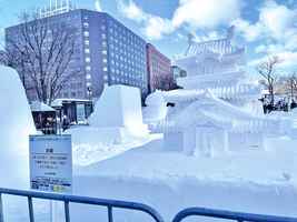 這個季節與白色大地相約在札幌雪祭