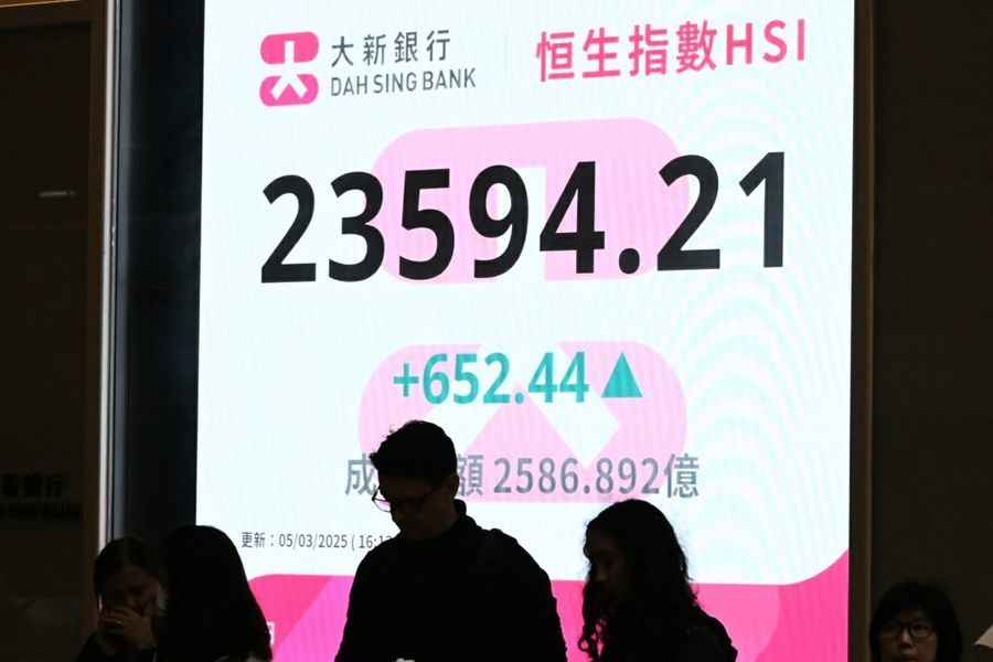 恒指抽升652點 成交額2587億 長和揚逾22%