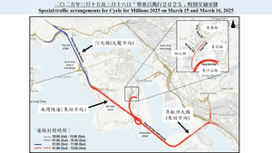 「單車百萬行」周六晚起封路 涉汀九橋、昂船洲大橋等