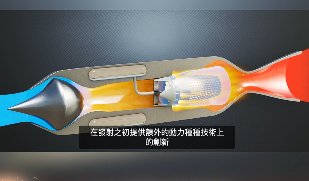 「流星」導彈有三個重要創新：一，是世界上最先進的液體衝壓發動機；第二，使用含硼推進劑，動力更足；第三，在衝壓燃燒室內又塞入了固體火箭燃料，發射之初即提供額外的動力。（網絡截圖)