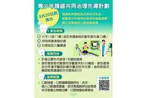 青少年護齒計劃正式啟動 籲定期檢查保障口腔健康