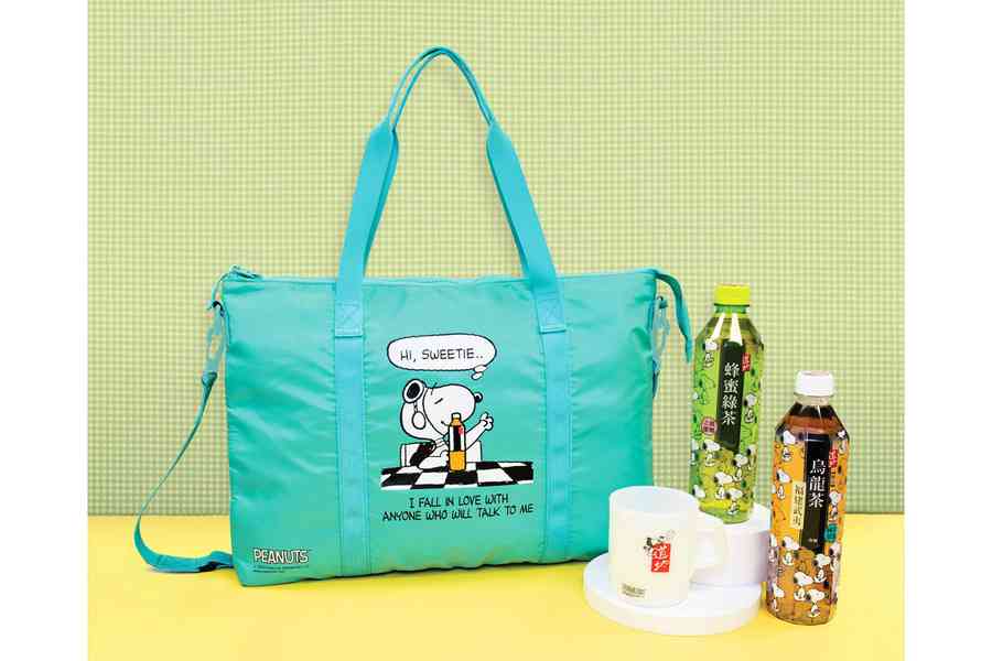 Snoopy特別版道地蜂蜜綠茶及道地極品烏龍茶限定販售
