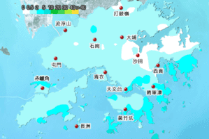 雷暴警告現正生效 今大致多雲最高27度