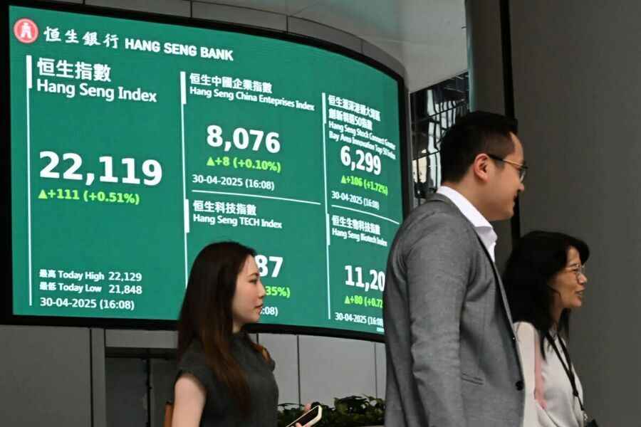 恒指升111點 招行首季利潤下降股挫逾4%