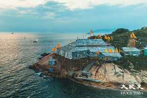 【康港劉影】懸崖上的傳統——蒲台島天后誕戲棚紀行
