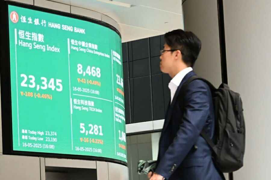 恒指跌108點 阿里績後下挫逾3%、金股逆市靠穩