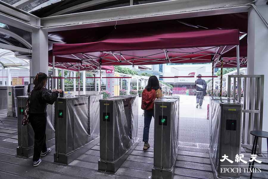 城大校長稱最快年底可將隧道口入閘機移至楊建文學術樓