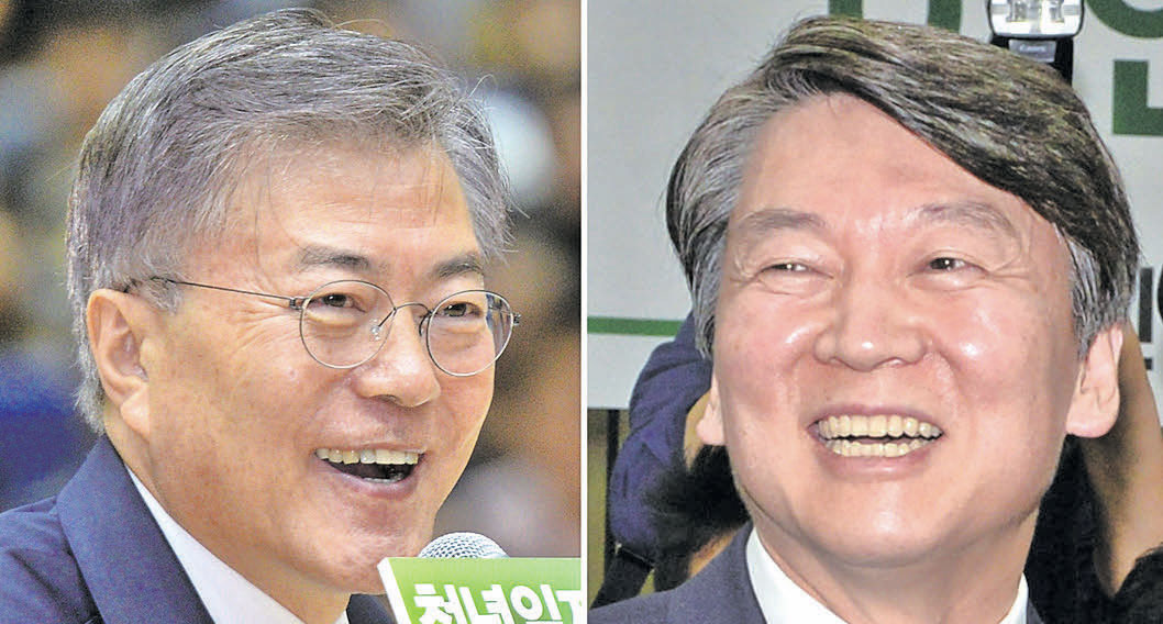 南韓大選民調逆轉安哲秀領先