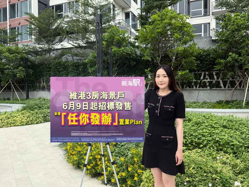 親海駅I最後海景3房招標發售 設靈活付款計劃