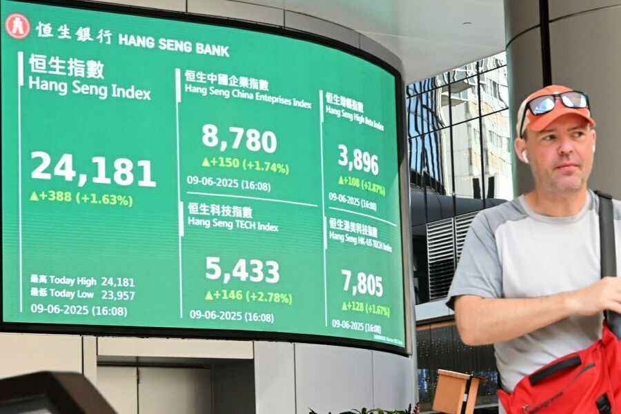 恒指上揚388點 大摩調高港交所目標價