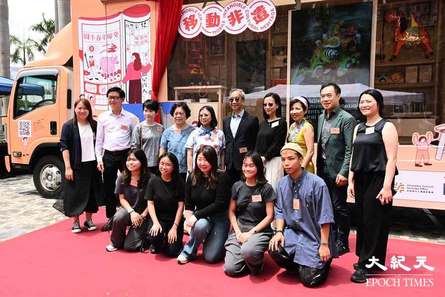「移動非遺」行駛全港 介紹13項非遺展品 （多圖）
