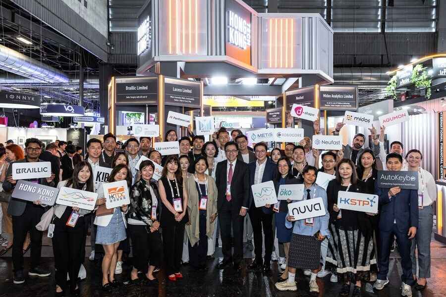 VivaTech2025 香港科技館助港初創拓歐洲市場