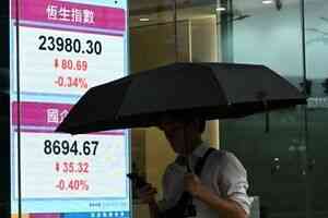 恒指倒跌80點 周大福挫逾7%擬發可換股債、曹操出行招股