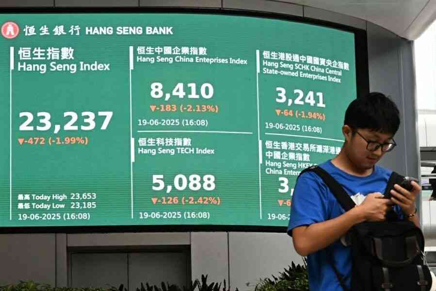 恒指挫481點、美團插3.7% 中國電力跌1.7%發票據還債