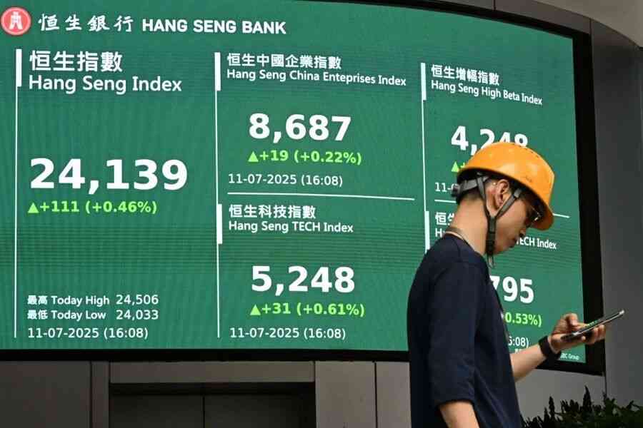 恒指升111點 周大福創建擬發可換股債券