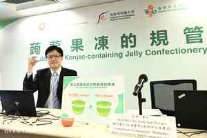 禁售迷你蒟蒻果凍 包裝須列警告字句 明年4月起實施