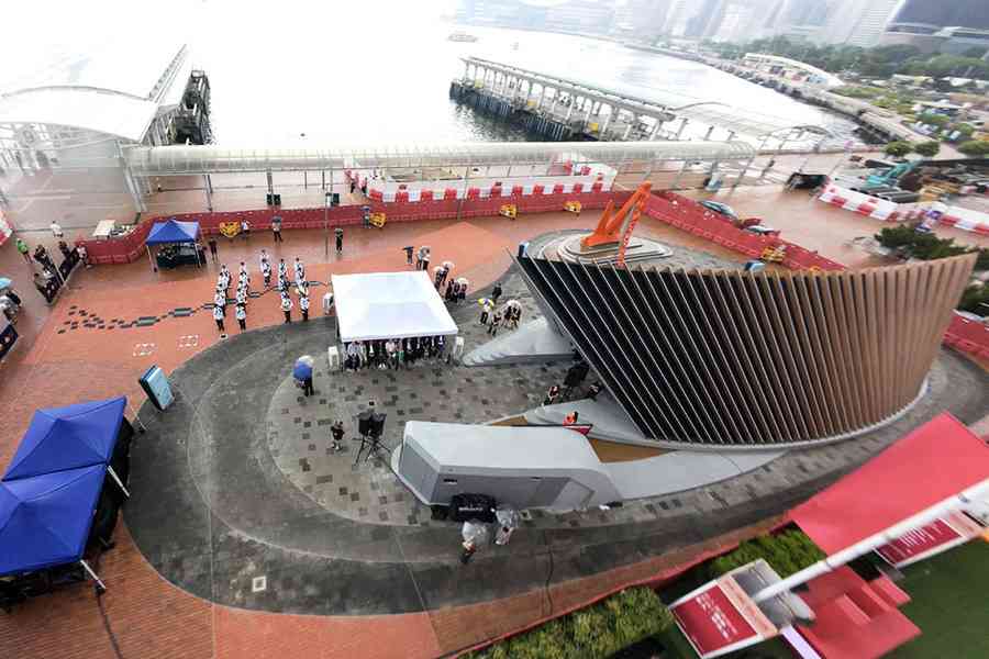 香港海事博物館賽馬會海事廣場竣工 預計第三季開幕