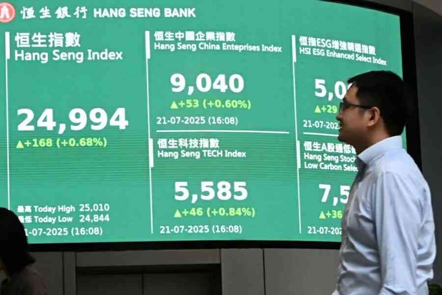 恒指升168點 正榮地產插逾2%安永辭任其核數師