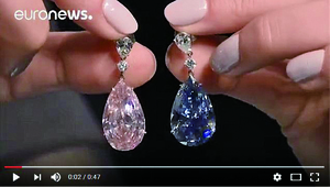 世界最貴 鑽石耳環5,500萬英鎊